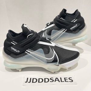 Nike Force Zoom Trout 7 Black Dynamic Baseball Cleats CI3134-005 Men’s Sizes NEW